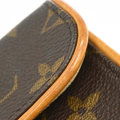 Louis Vuitton Florentine Waist Monogram Canvas, Brown, Canvas, Clutch