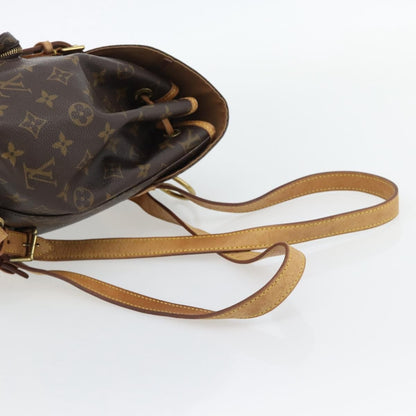 Louis Vuitton Vintage Montsouris Monogram Canvas, Brown, Canvas, Backpack