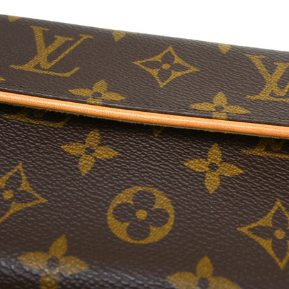 Louis Vuitton Florentine Monogram, Brown, Canvas, Clutch