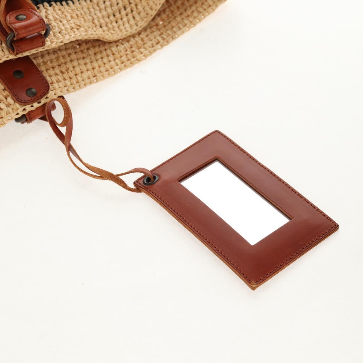 Balenciaga Vintage handbag Leather, "BEIGE,BLACK", LEATHER,WOOD, Handbag