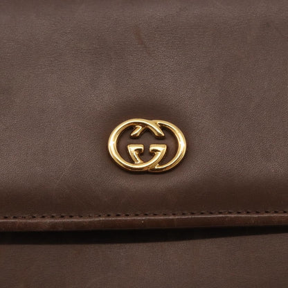 Gucci Vintage Leather, Brown, Leather, Tote Bag