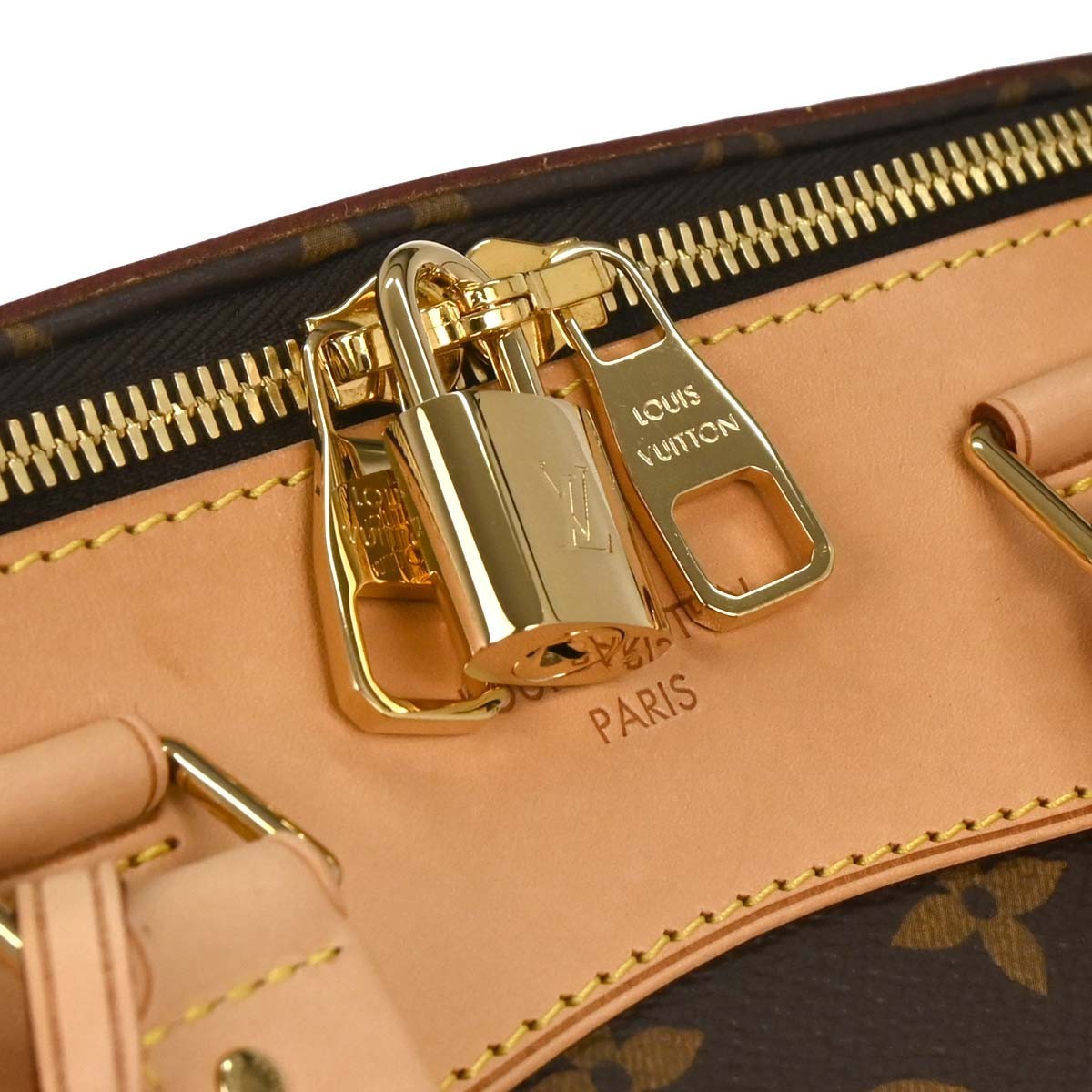 Louis Vuitton Retiro Monogram Canvas, Brown, Canvas, Handbag