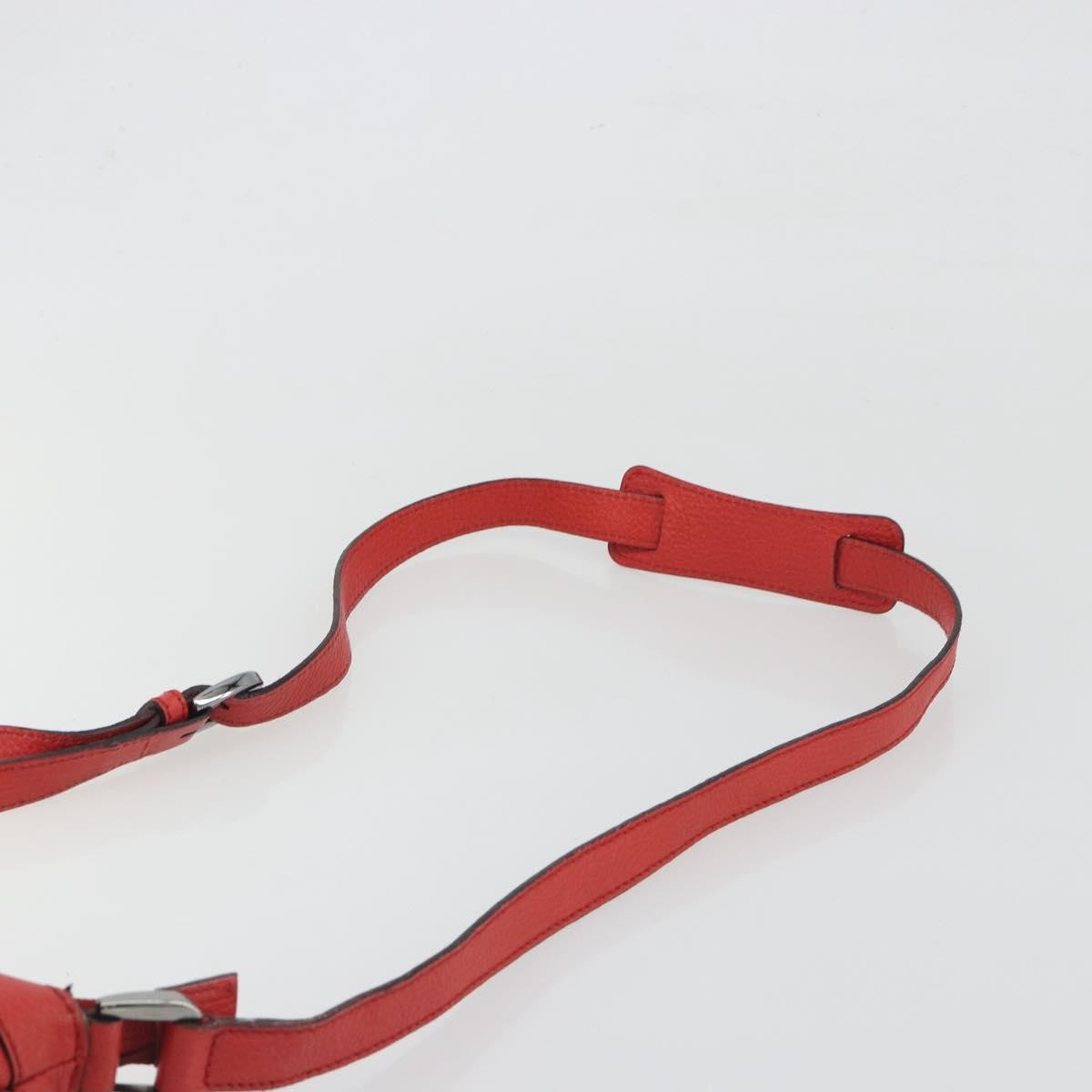 Gucci Abbey Leather, Red, Leather, Shoulder Bag