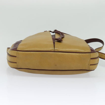 Cartier Tasseled Must de Cartier Leather, Yellow, Leather, Shoulder Bag