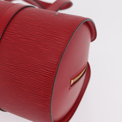 Louis Vuitton Soufflot Epi Leather, Red, Leather, Tote Bag