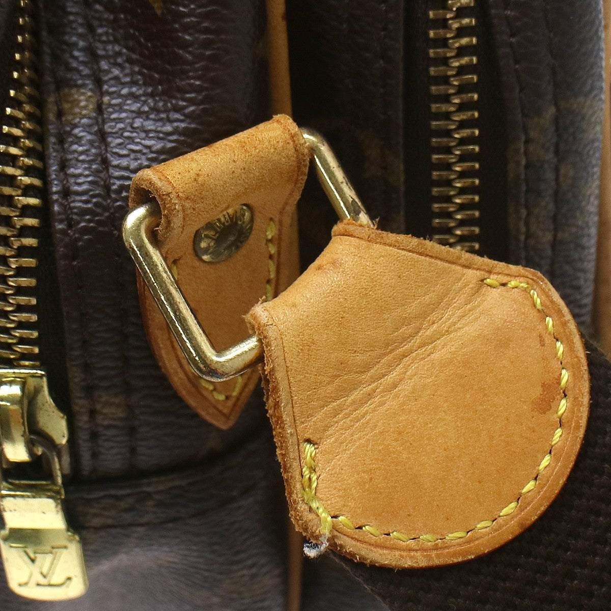 Louis Vuitton Reporter Monogram, Brown, Canvas, Shoulder Bag