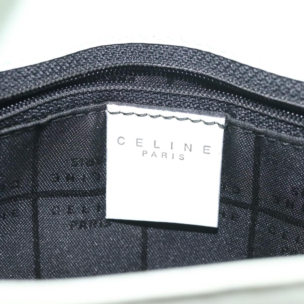Celine Flap Shoulder Leather, Silver, Leather, Shoulder Bag