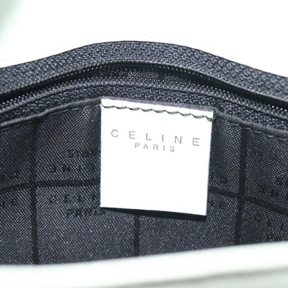 Celine Flap Shoulder Leather, Silver, Leather, Shoulder Bag