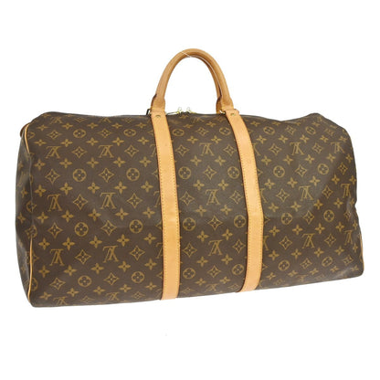 Louis Vuitton Keepall Monogram Canvas, Brown, Canvas, Travel Bag