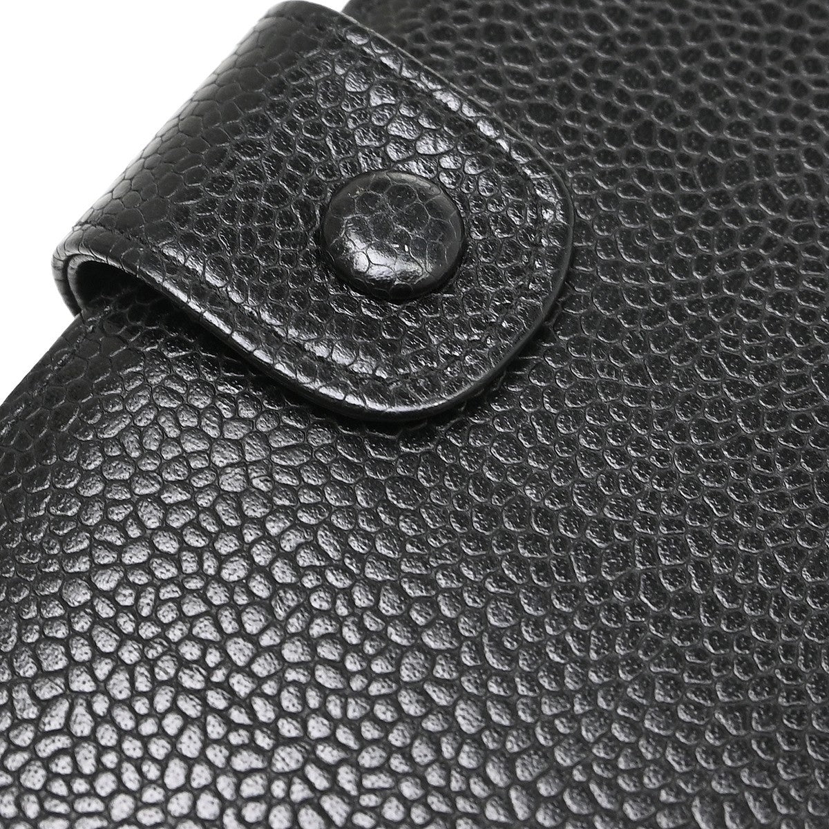 Chanel Timeless CC French Caviar, Black, Leather, Wallet