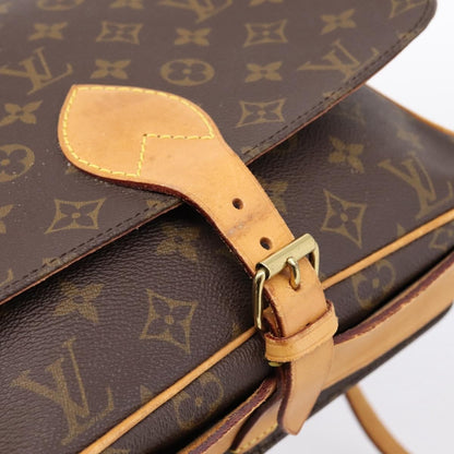 Louis Vuitton Cartouchiere Monogram, Brown, Canvas, Shoulder Bag