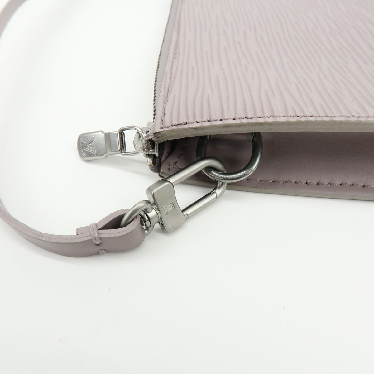 Louis Vuitton Pochette Accessoires Epi Leather, Purple, Leather, Clutch