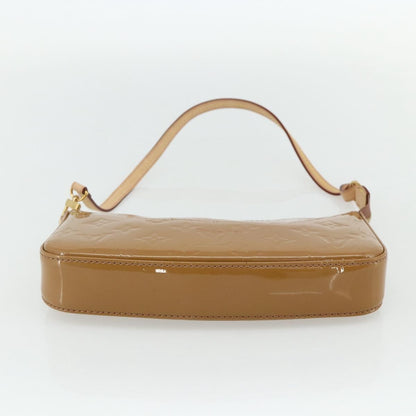 Louis Vuitton Pochette Accessoires NM Monogram Vernis, Brown, Patent Leather, Clutch