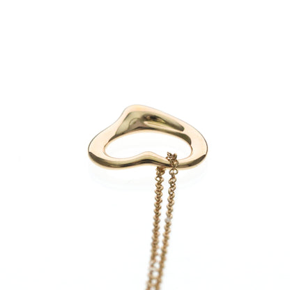 Tiffany & Co. Elsa Peretti Open Heart Pendant 18K Rose Gold, Gold, Pink Gold, Necklace