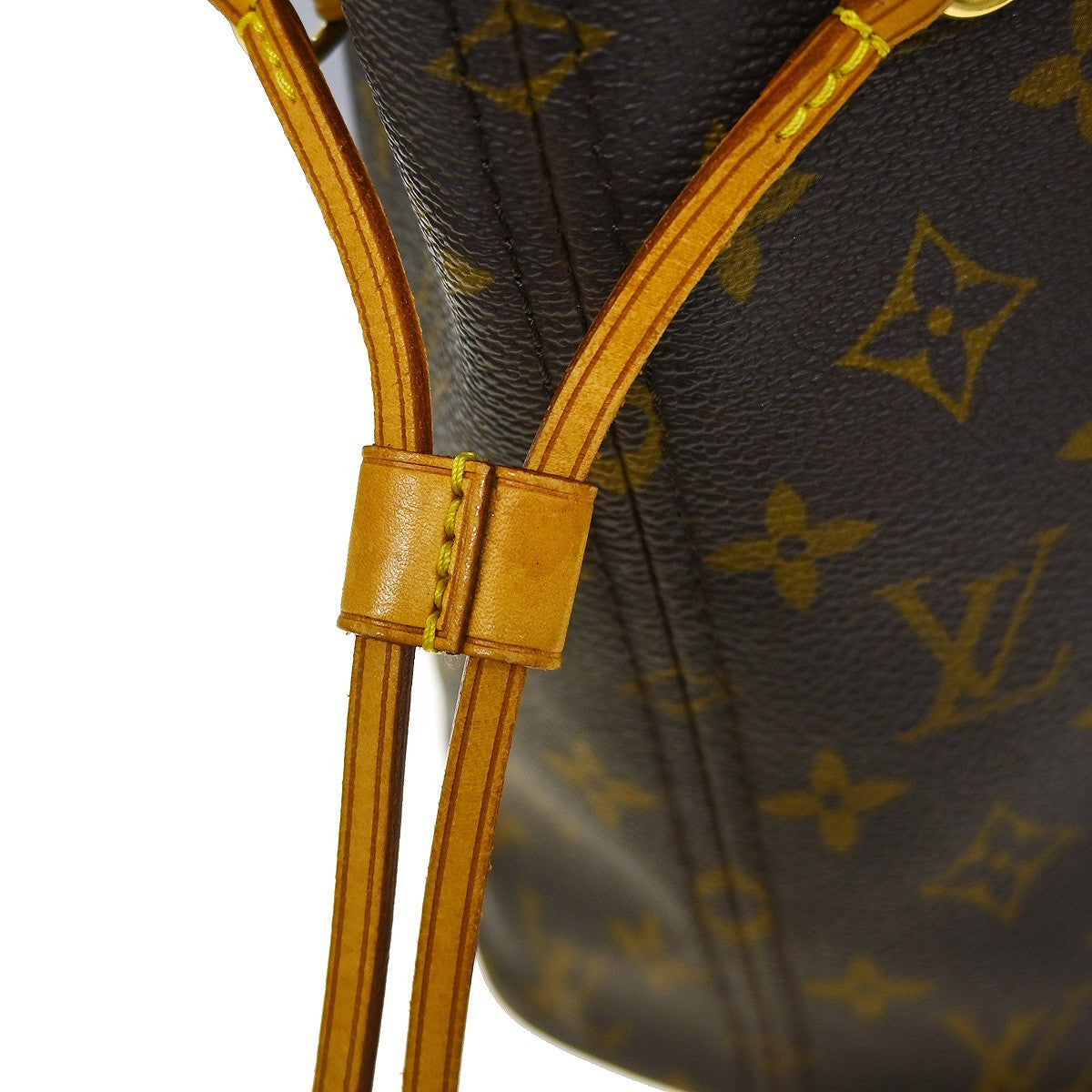 Louis Vuitton Neverfull Monogram, Brown, Canvas, Tote Bag