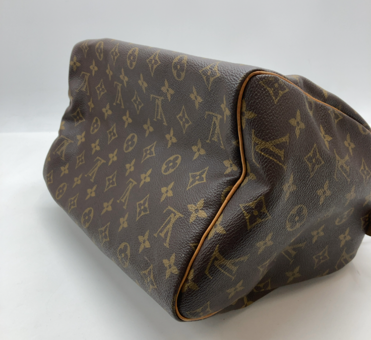 Louis Vuitton Speedy Monogram Canvas, Brown, Canvas, Handbag