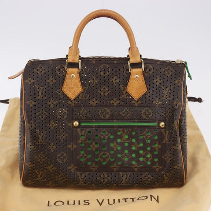 Louis Vuitton Speedy Perforated Monogram Canvas, Brown, Canvas, Handbag