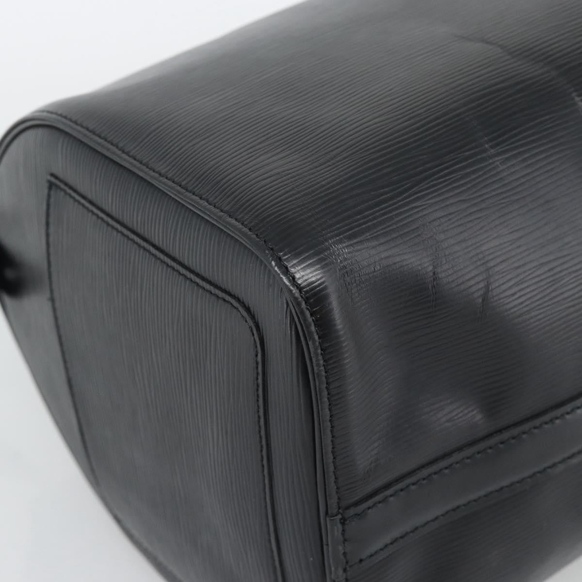 Louis Vuitton Speedy Epi, Black, Leather, Handbag