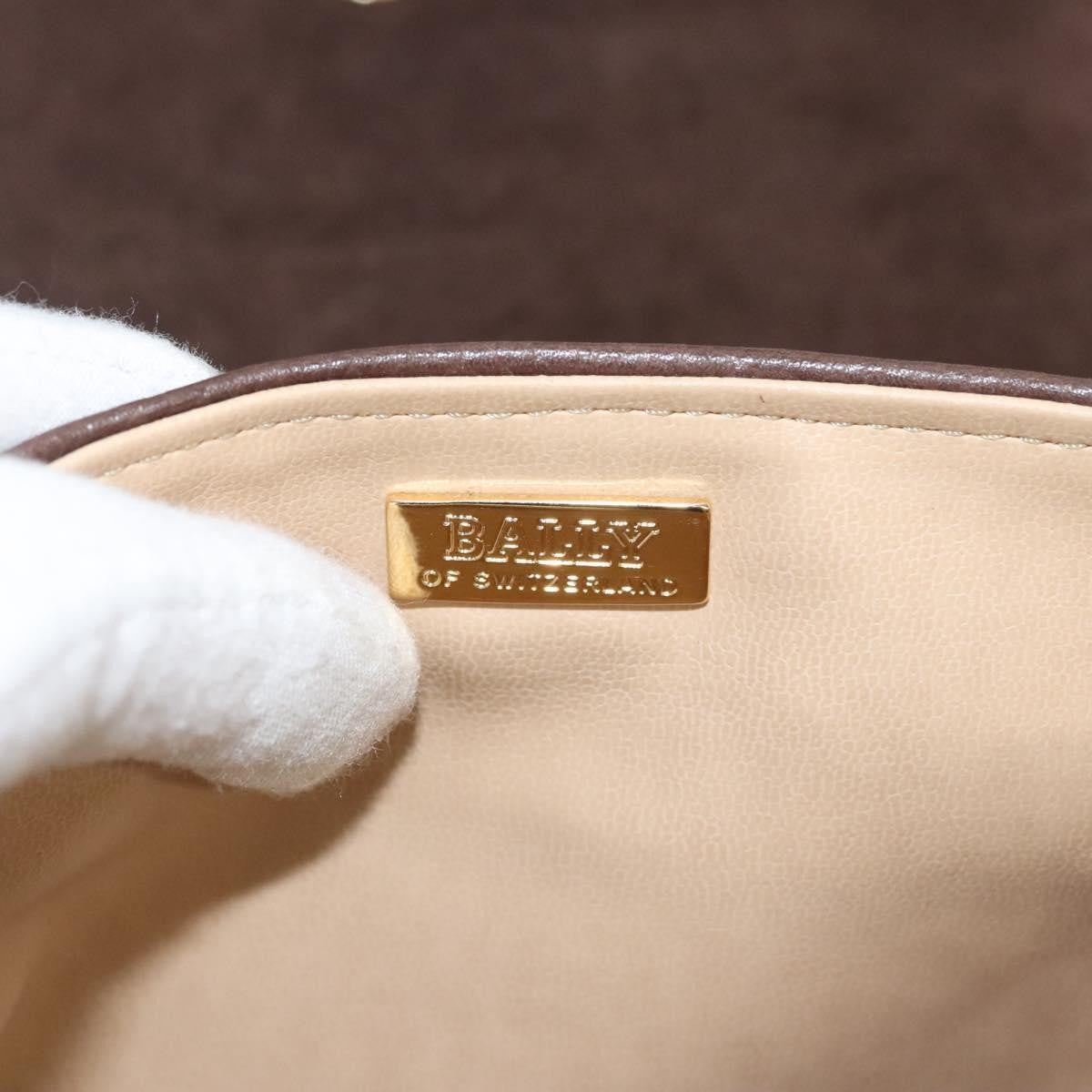 Bally Vintage Leather, Brown, Leather, Shoulder Bag