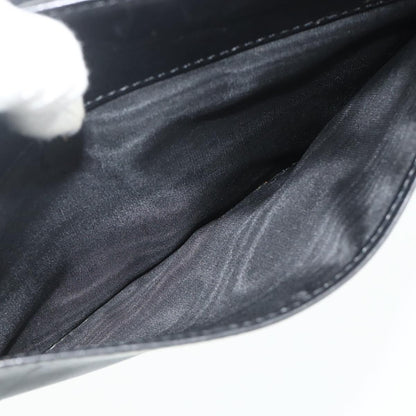 Celine Zip Clutch Leather, Black, Leather, Clutch