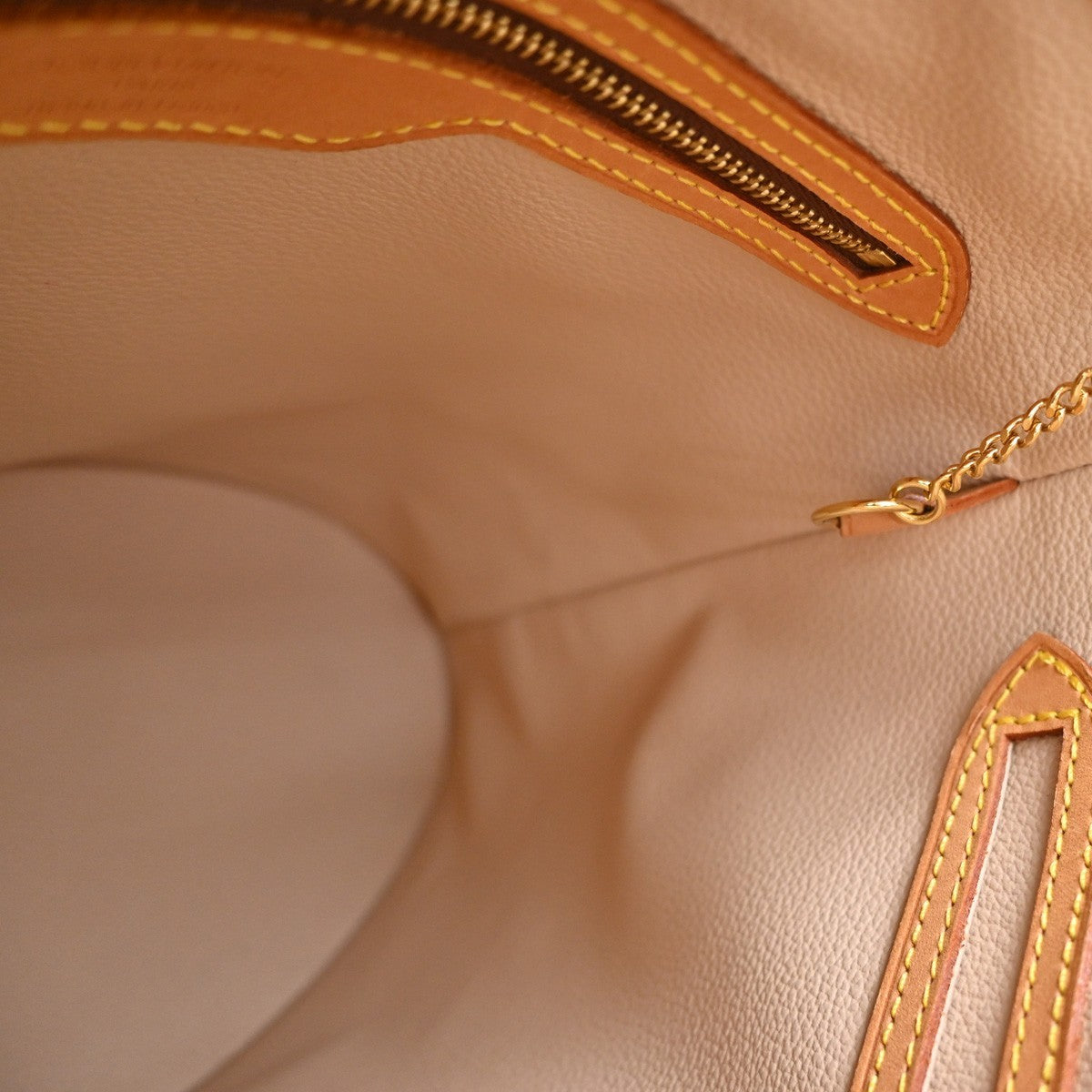 Louis Vuitton Bucket Monogram, Brown, Canvas, Handbag