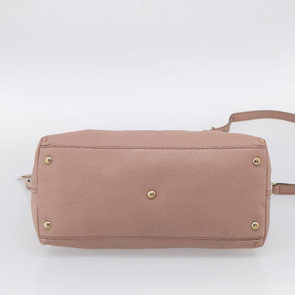 Gucci Soho Convertible Soft Top Handle Leather, Pink, Leather, Handbag