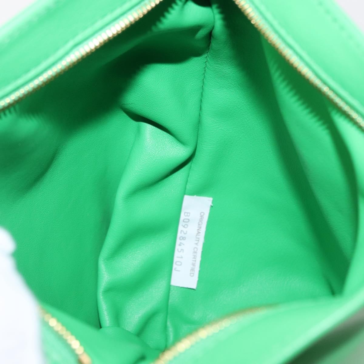Bottega Veneta BV Twist Leather, Green, Leather, Handbag