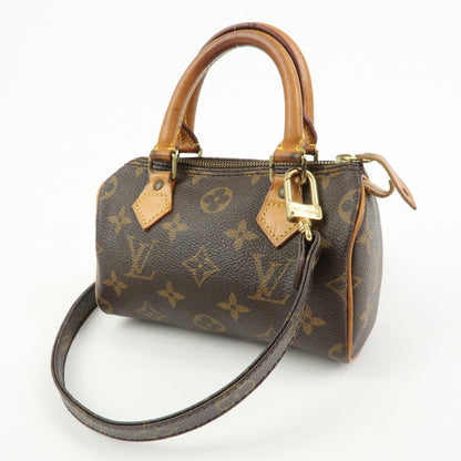 Louis Vuitton Speedy Mini HL Monogram Canvas, Brown, Canvas, Handbag