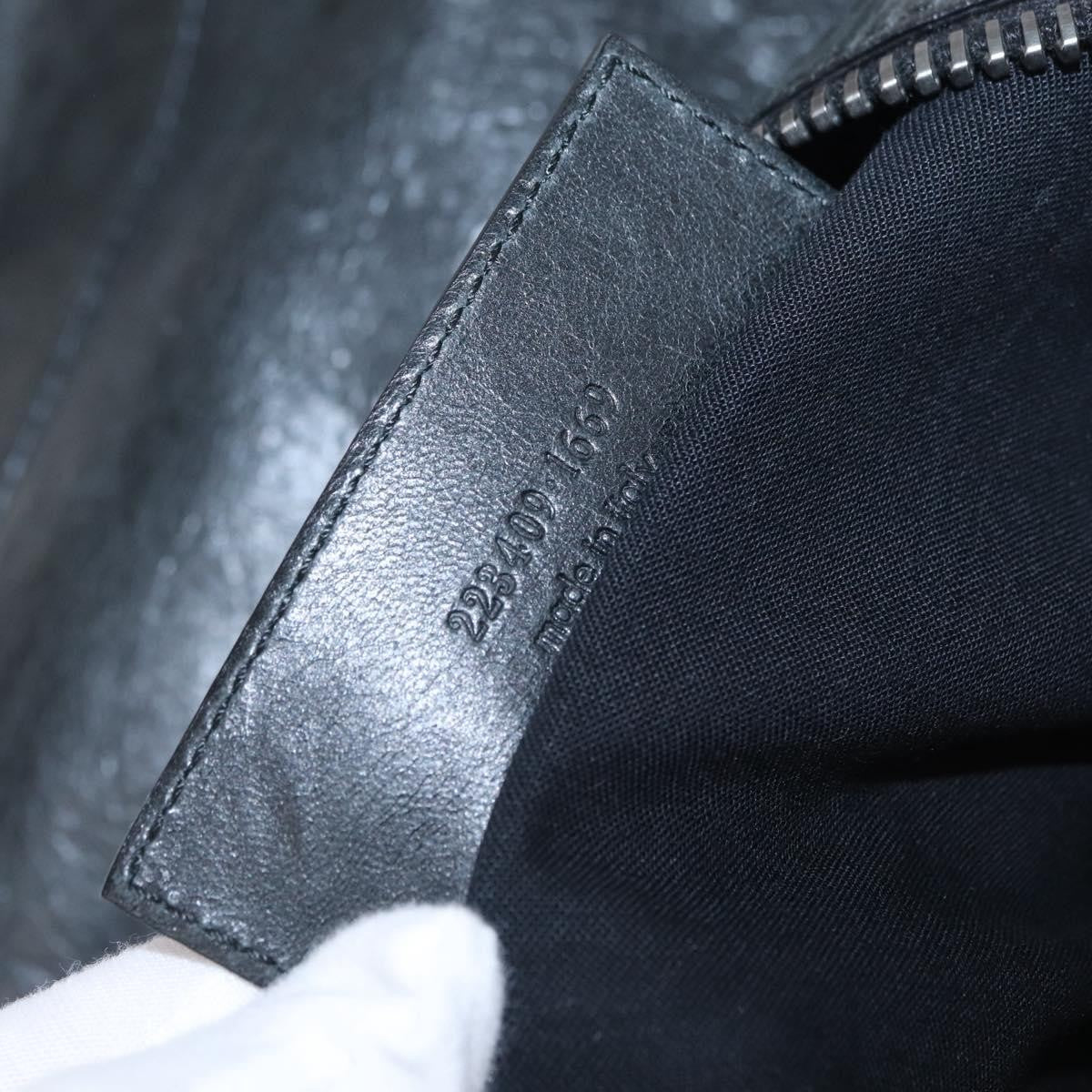 Balenciaga Arena Day Messenger Classic Studs Leather, Black, Leather, Handbag