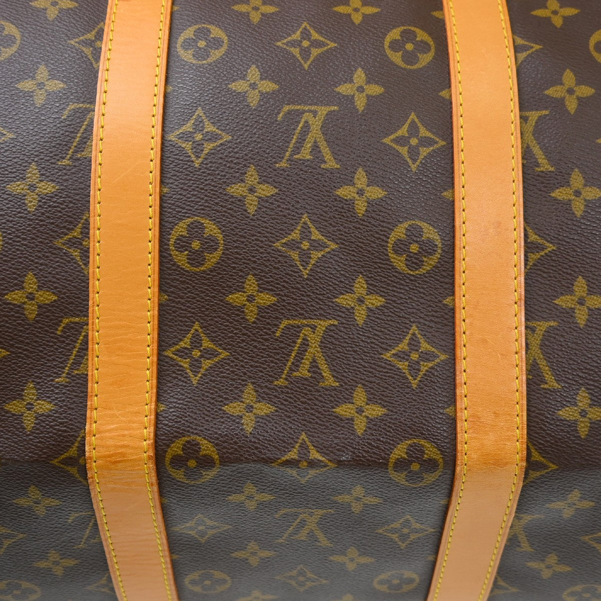 Louis Vuitton Keepall Bandouliere Monogram Canvas, Brown, Canvas, Travel Bag