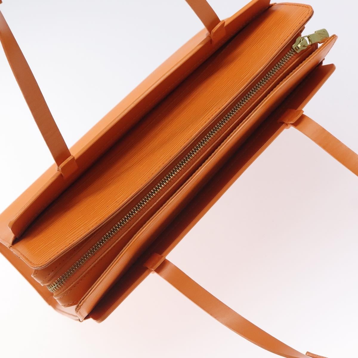 Louis Vuitton Croisette Epi Leather, Orange, Leather, Handbag