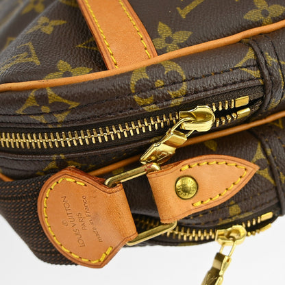 Louis Vuitton Reporter Monogram, Brown, Canvas, Shoulder Bag
