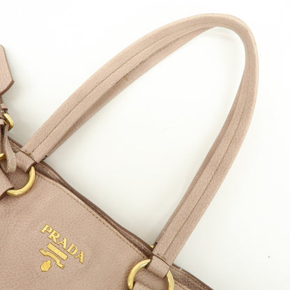 Prada Vitello Daino Leather, Pink, Leather, Shoulder Bag