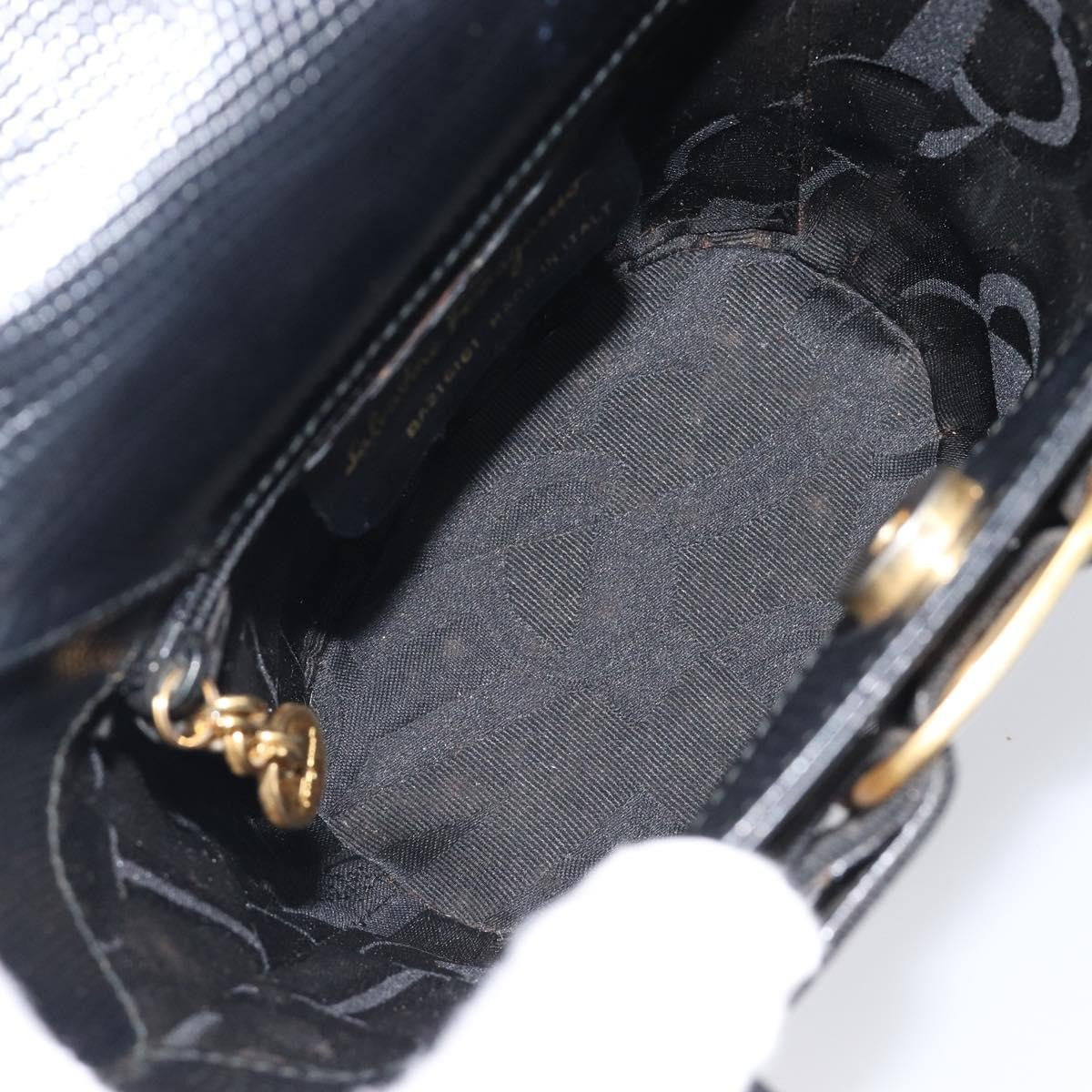 Salvatore Ferragamo Vara Bow Leather, Black, Leather, Crossbody Bag