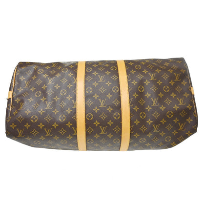 Louis Vuitton Keepall Bandouliere Monogram Canvas, Brown, Canvas, Travel Bag