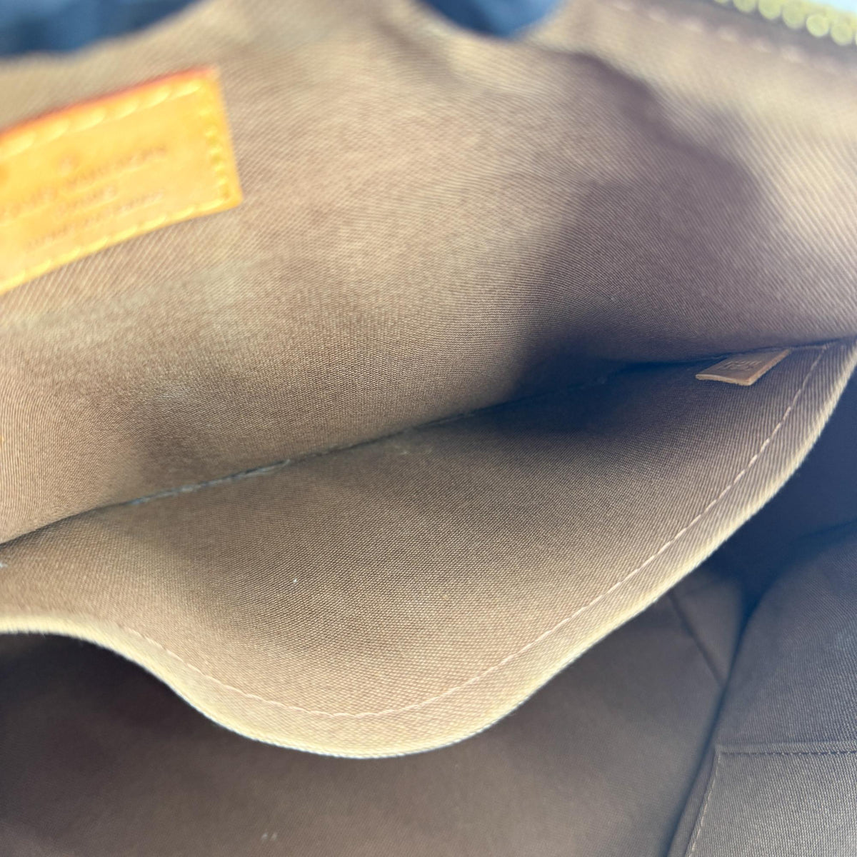 Louis Vuitton Palermo Monogram Canvas, Brown, Canvas, Tote Bag