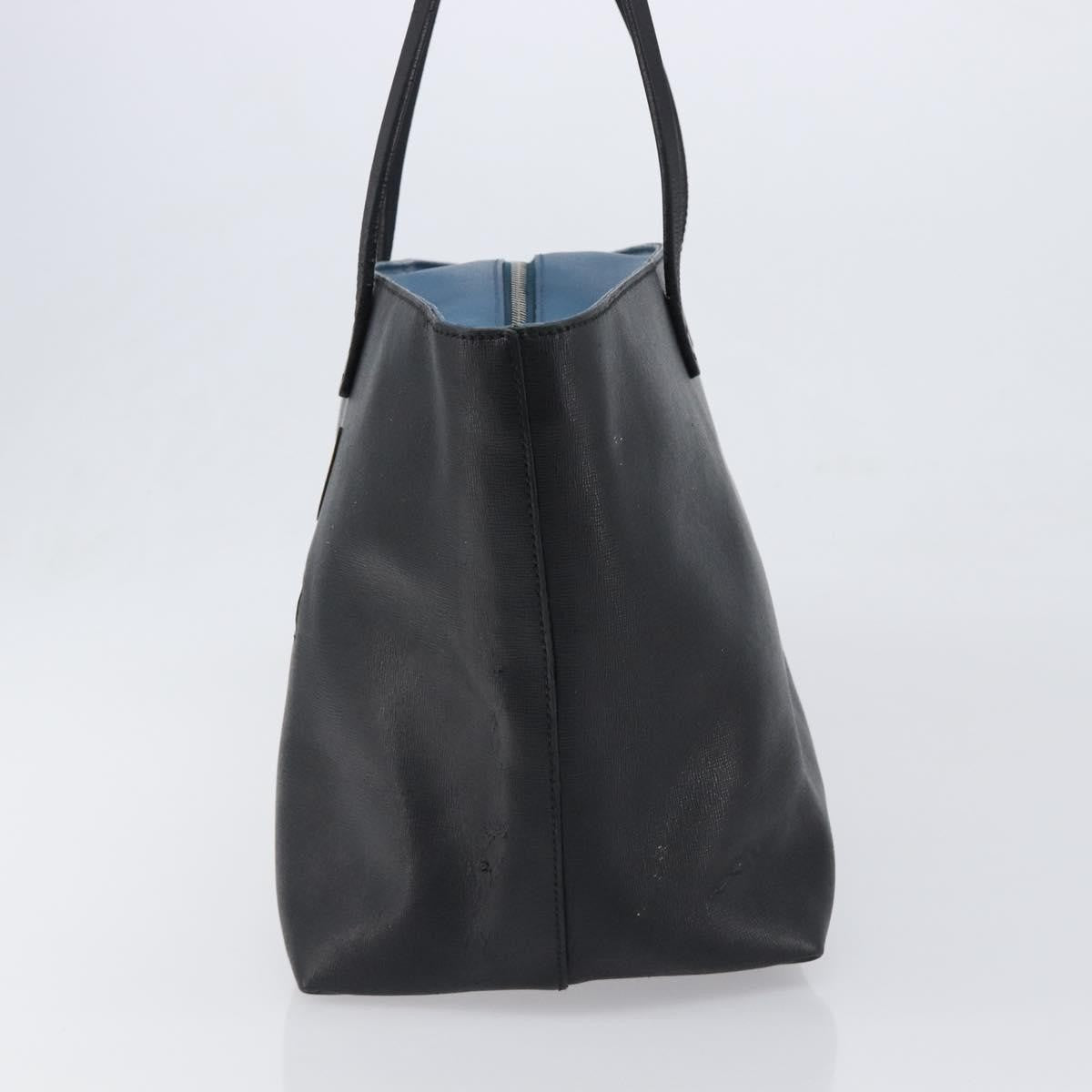 Fendi Monster Roll Leather, Black, Leather, Tote Bag