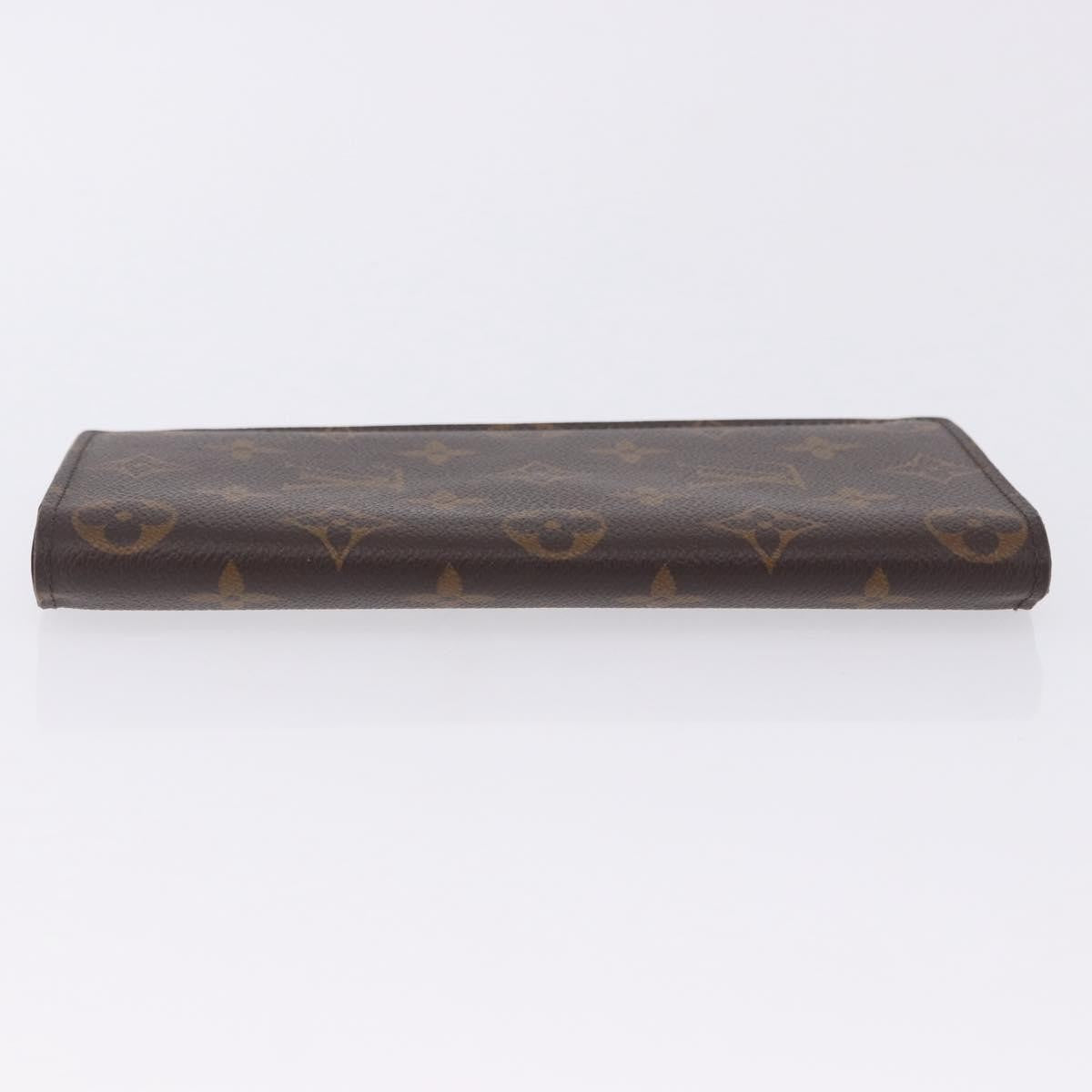 Louis Vuitton Brazza Monogram Canvas, Brown, Canvas, Wallet