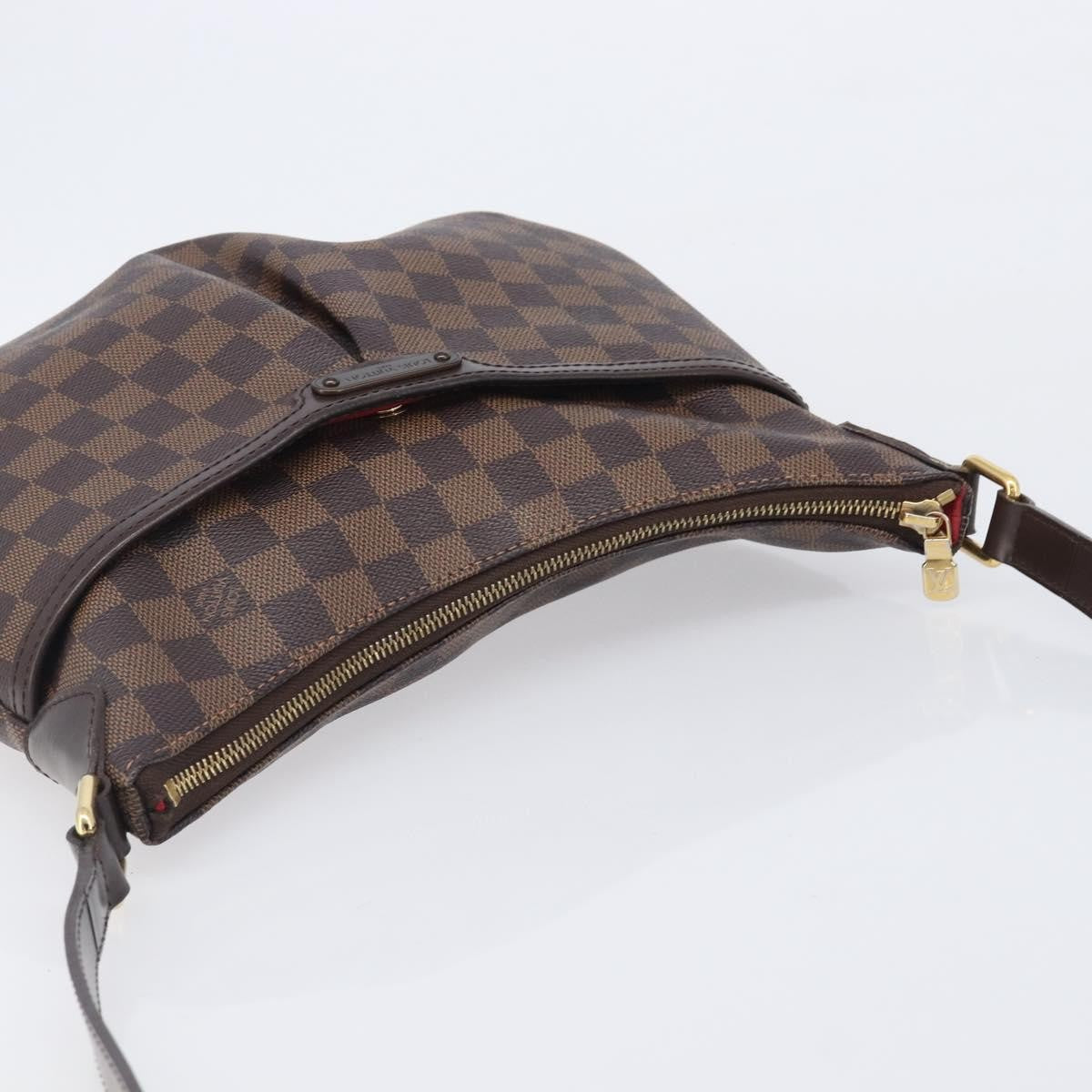 Louis Vuitton Bloomsbury Damier, Brown, Canvas, Shoulder Bag