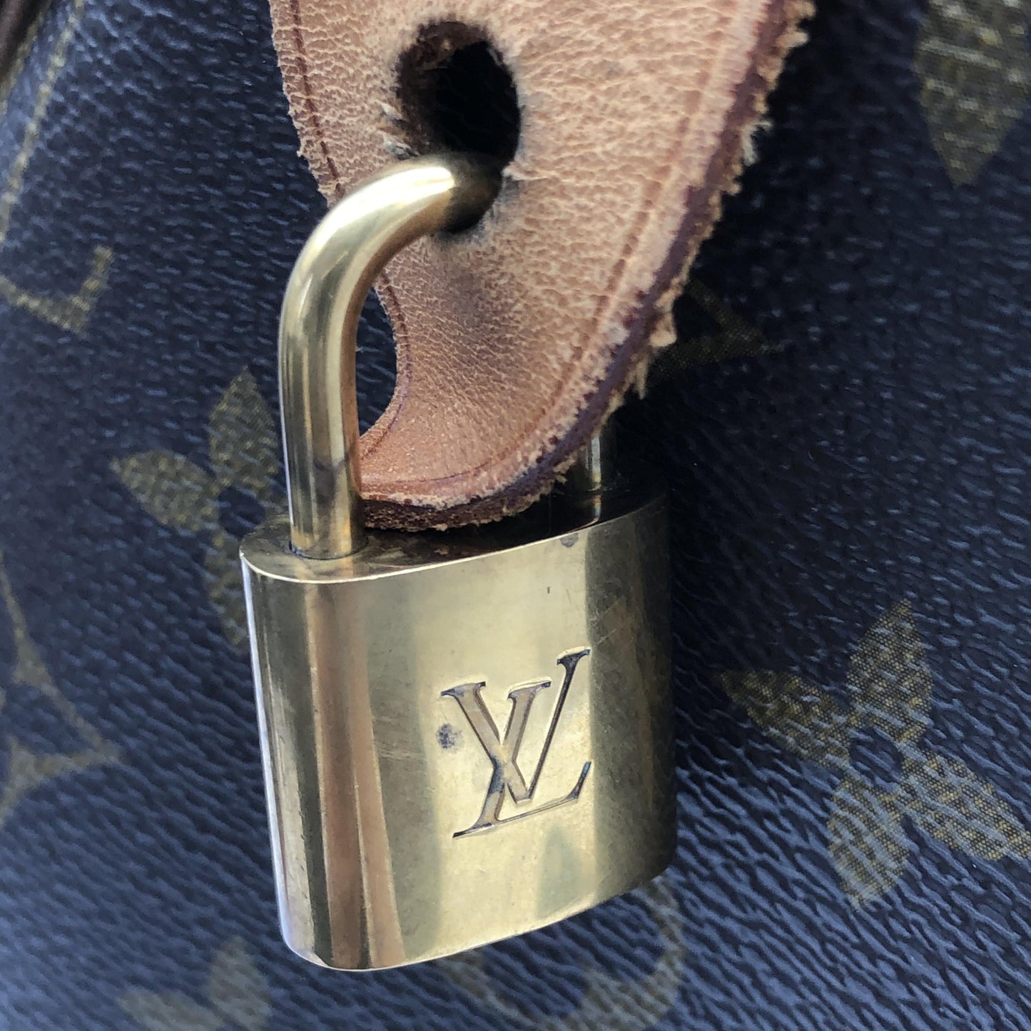 Louis Vuitton Speedy Monogram, Brown, Canvas, Handbag