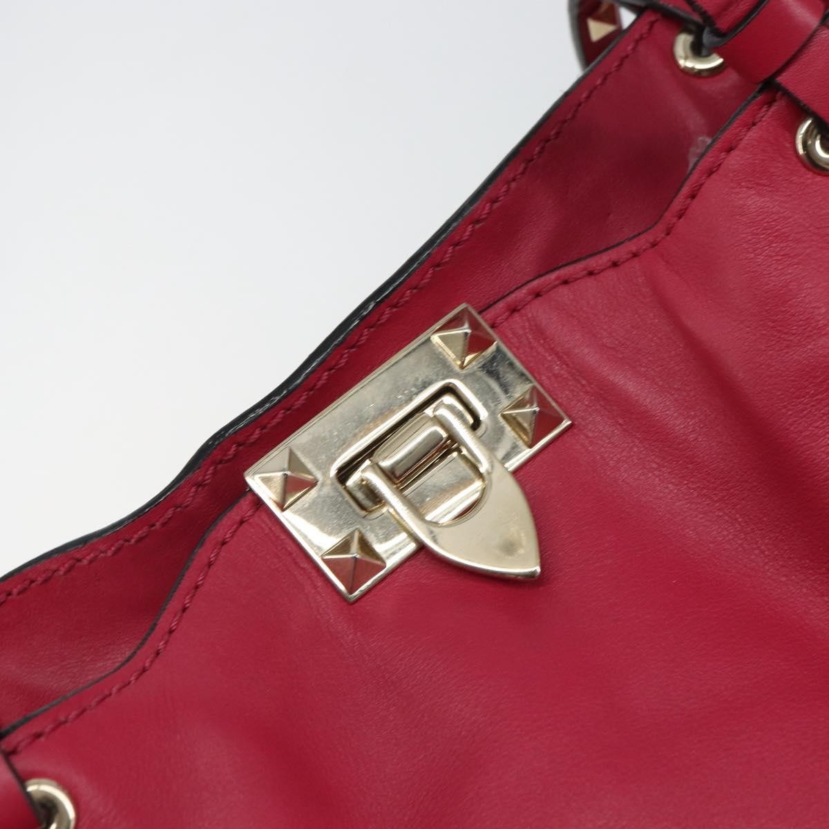 Valentino Garavani Rockstud Tote Soft Leather, Pink, Leather, Tote Bag