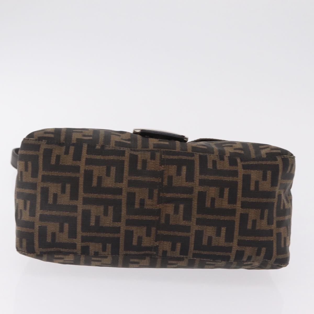 Fendi Zucchino Mamma Baguette Canvas, Multicolour, Canvas, Shoulder Bag