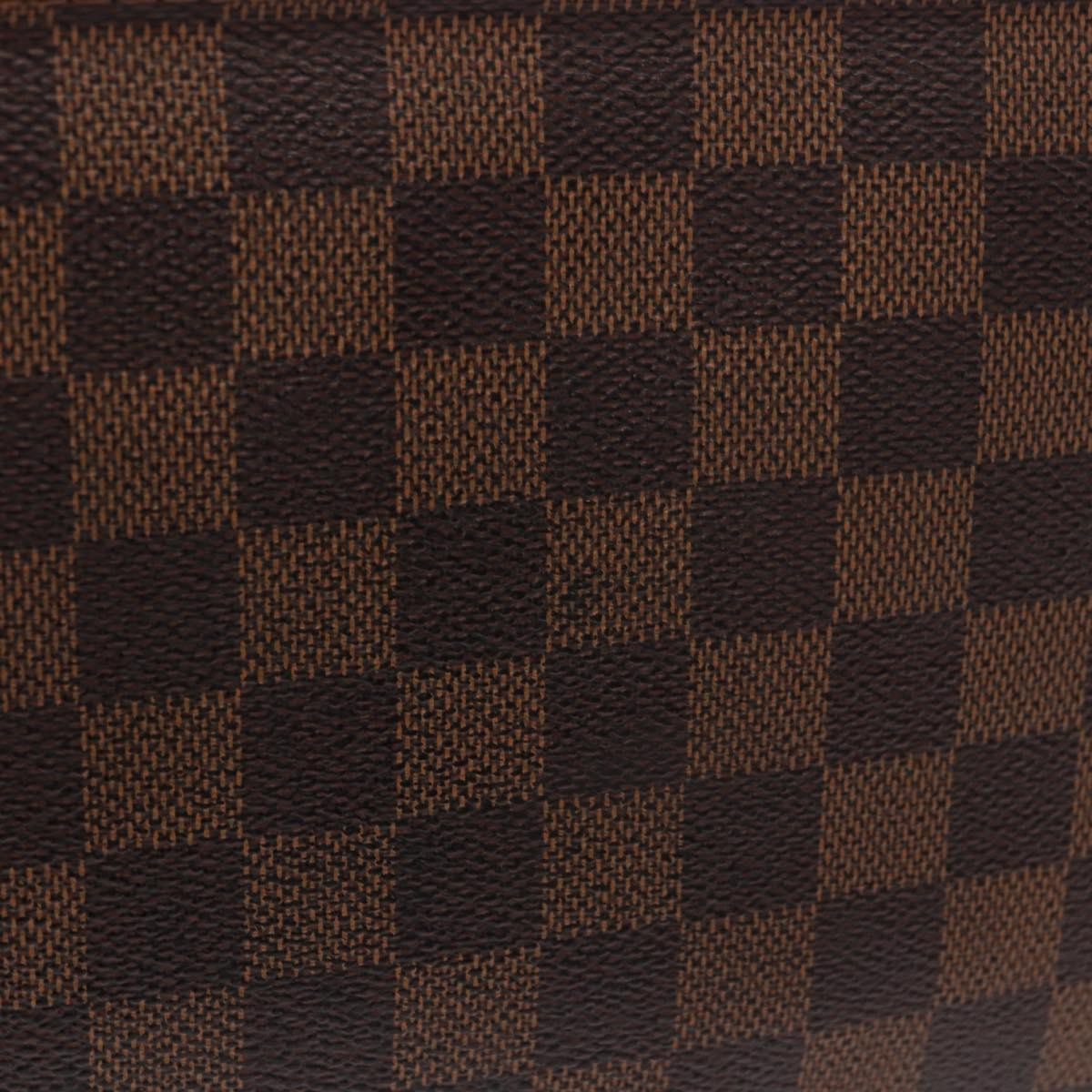 Louis Vuitton Brooklyn Damier Ebene, Brown, Canvas, Shoulder Bag