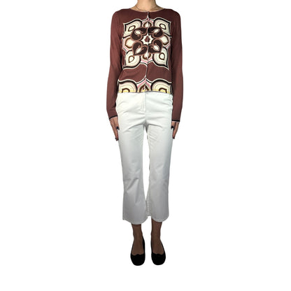 Maliparmi Floral Button Front Cardigan