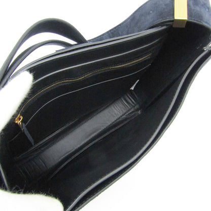 Bottega Veneta Marie Suede, Navy, Suede, Shoulder Bag