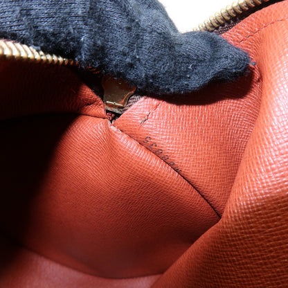Louis Vuitton Papillon Damier Ebene, Brown, Canvas, Handbag