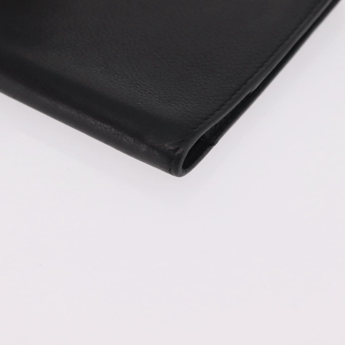 Hermes Vision Agenda Cover Leather, Black, Leather, Briefcase