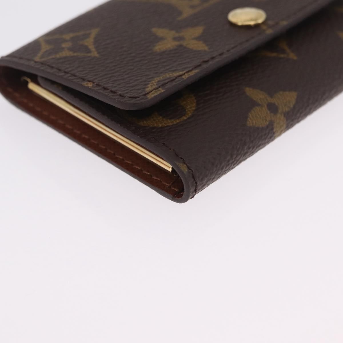 Louis Vuitton Key Case Monogram Canvas, Brown, Canvas, Wallet