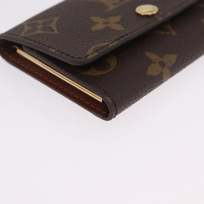 Louis Vuitton Key Case Monogram Canvas, Brown, Canvas, Wallet