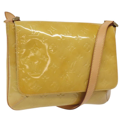Louis Vuitton Thompson Street Monogram Vernis, Beige, Patent Leather, Shoulder Bag